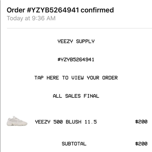 yeezy supply blush